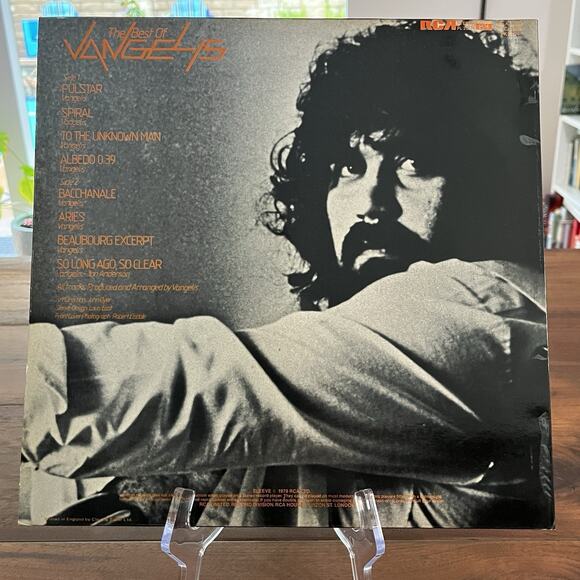 The Best Of Vangelis Vinyl LP 1978 RCA Victor PL 25174 UK Import - Picture 8 of 8